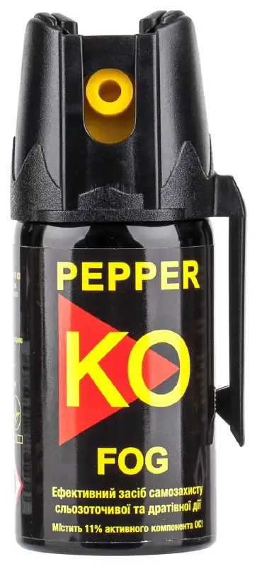 Газовый баллончик Klever Pepper KO Fog аэрозольный. Объем - 40 мл