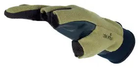 Перчатки Norfin Power L флис/неопрен трехпалые Black/khaki