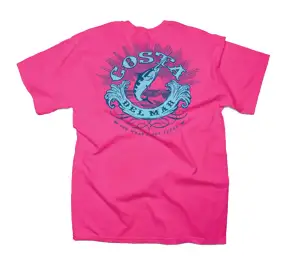 Футболка Costa Del Mar Classic Costa Women’S T-Shirt Pink