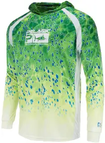 Реглан Pelagic Vaportek Hooded Fishing Shirt L Dorado Green