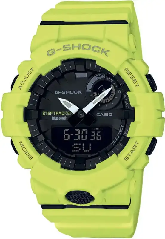 Часы Casio GBA-800-9AER G-Shock. Зеленый