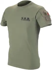 Футболка SOD T-Shirt Sod 2 Utility Pouch Manic. Хаки