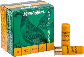 Патрон Remington Shurshot Game Load кал. 20/70 дробь №1 (3,7 мм) навеска 28 г