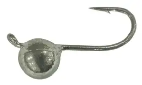 Мормышка вольфрамовая Shark Дробинка с ушком 1,1г диам. 5,0 мм крючок D14 гальваника ц:серебро