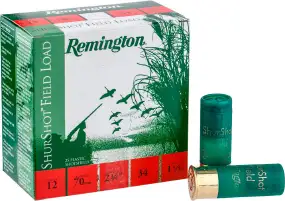 Патрон Remington Shurshot Field кал.12/70 дробь №7 (2,5 мм) навеска 34 грамм/ 1 1/5 унции.
