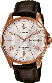 Часы Casio MTP-1384L-7AVEF. Розовое золото