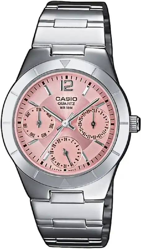 Часы Casio LTP-2069D-4A. Серебристый