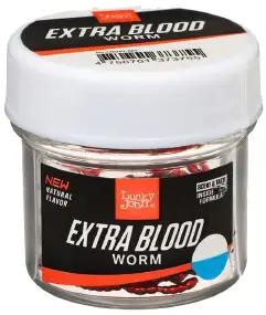 Силикон Lucky John Extra Blood Worm L (200шт/уп)