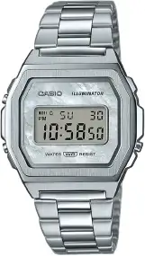 Часы Casio A1000D-7EF. Серебристый
