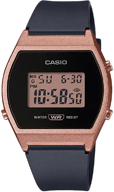 Часы Casio LW-204-1AEF. Розовое золото