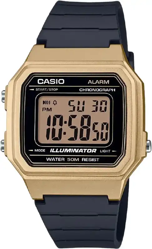 Часы Casio W-217HM-9AVEF. Золотистый