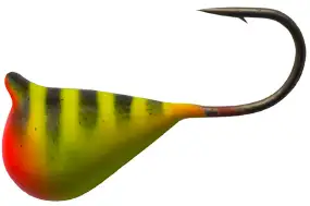 Мормышка вольфрамовая Shark Капля с ушком 0,267g 2.5mm крючок D18 ц:желтый/черный