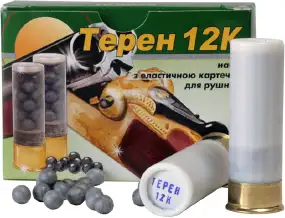 Травматичний Патрон Еколог "Терен-12К" кал. 12/70 ел.картеч