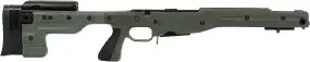 Ложа AI AICS AT M700 1.5 для Remington 700 SA. Фиксированный приклад. Green