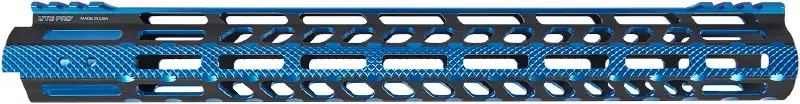 Цівка Leapers UTG PRO Ultra Slim15" для AR15. M-LOK. Black/Blue