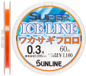 Флюорокарбон Sunline Ice Line Wakasagi 60m #0.3/0.090mm