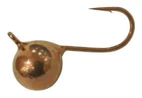 Мормышка вольфрамовая Shark Дробинка с ушком 1,1г диам. 5,0 мм крючок D14 гальваника ц:медь