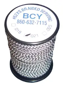 Шнур BCY Serving Thread 62-XS 91 м. 0,018 ц:black